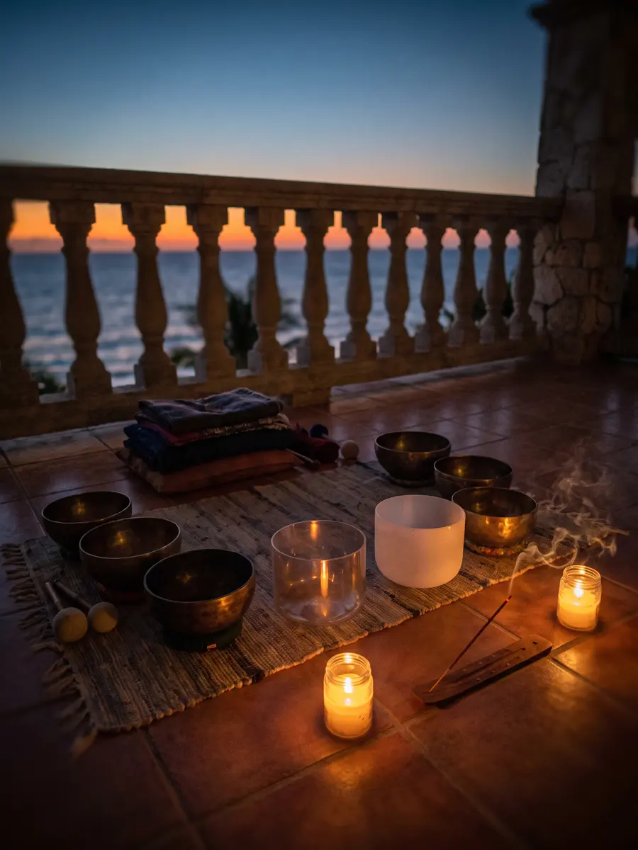 Meditación con cuencos