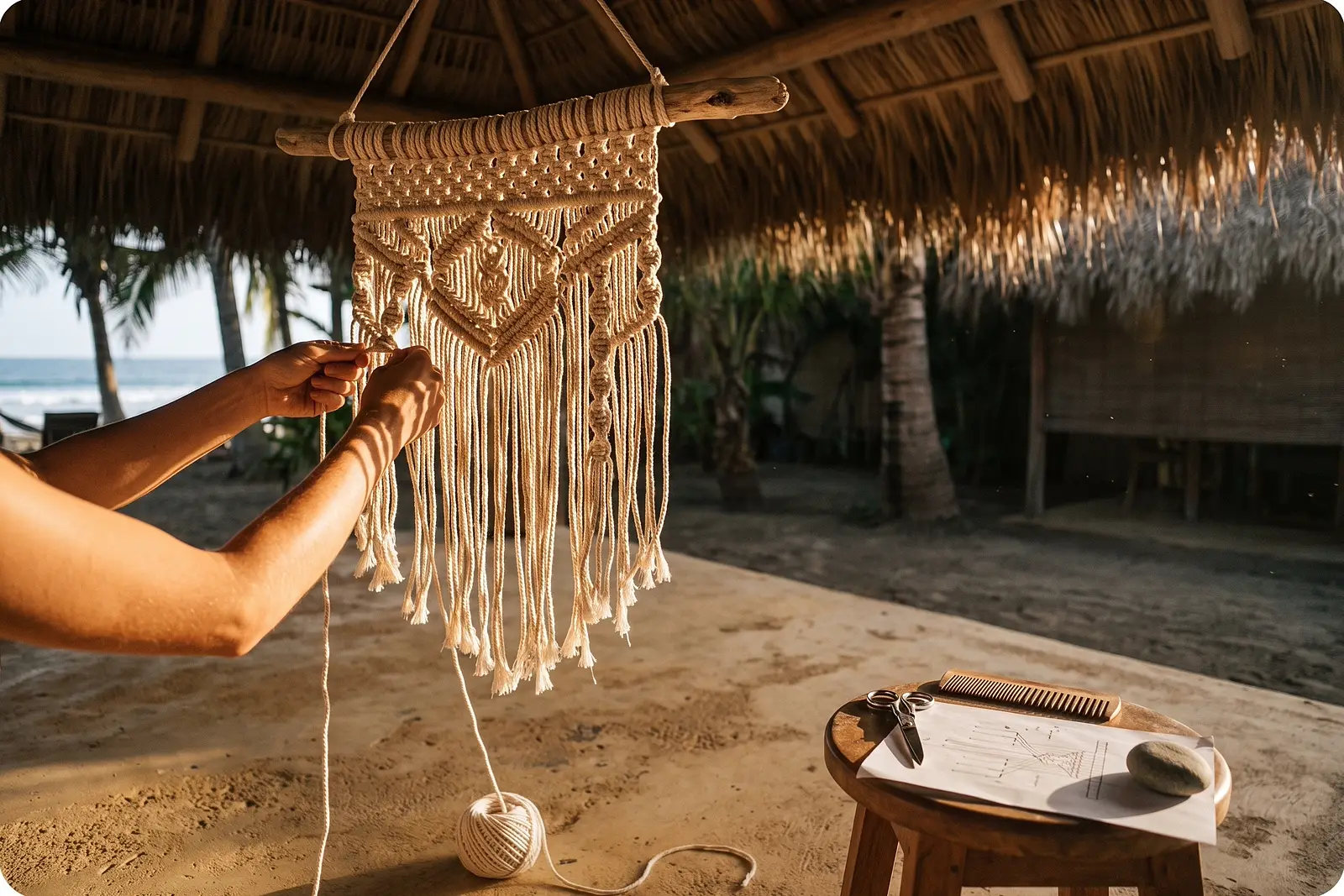 Taller de macramé