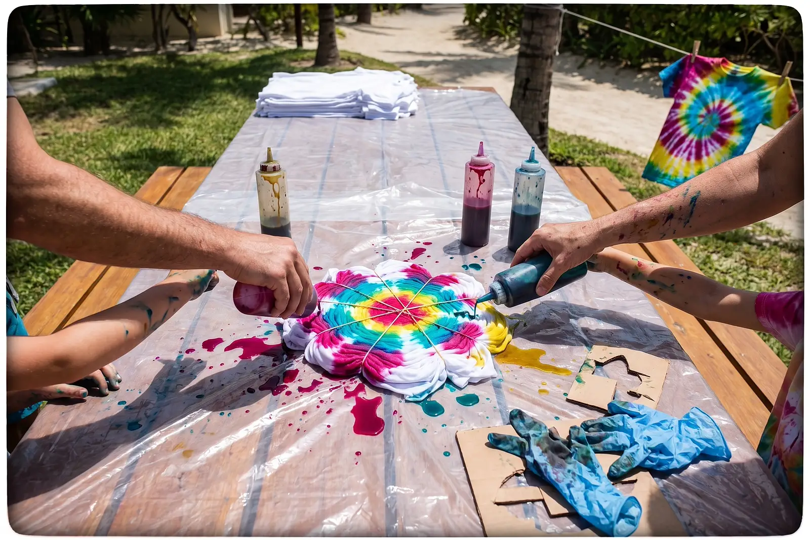 Taller de pinta tu playera